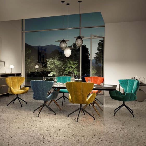 BRETZ OHLINDA Exclusieve design tafel met stoelen Ohlinda